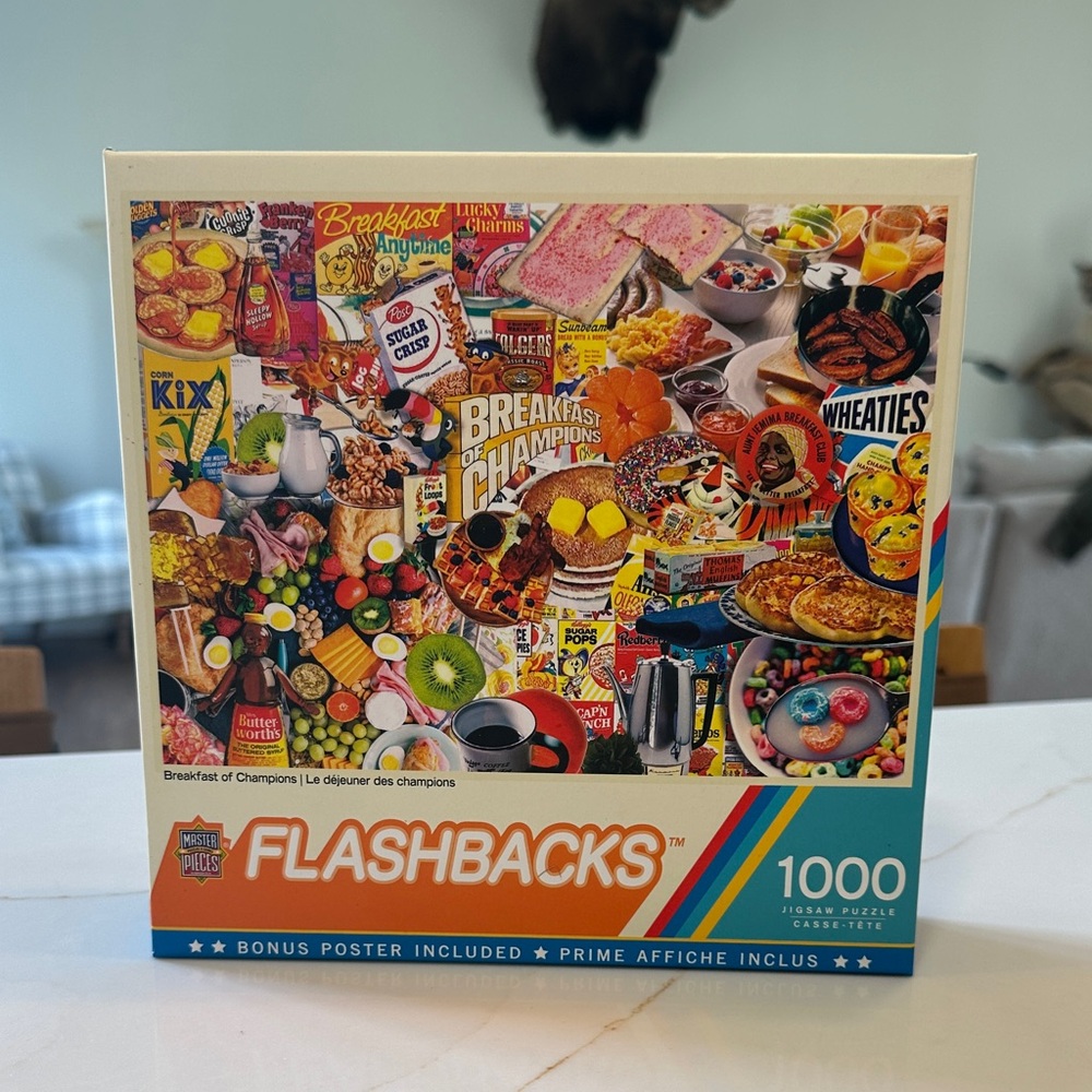 “Breakfast of Chanpions” 1000-Piece Jigsaw Puzzle by Master Pieces